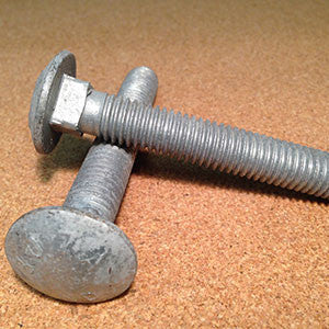 1/2''-13 Carriage Bolt Hot Dipped Galvanized