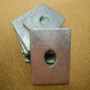 1/2'' Square Flat Washer HDG