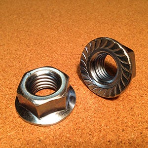 Serrated Flange Hex Nut 18-8 Stainless Steel