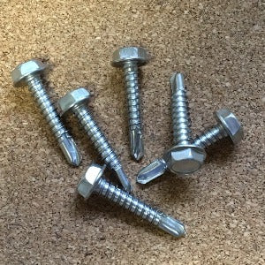 Stainless Steel - Hex Washer Head Self Drilling Screw