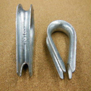 Wire Rope Thimble - Hot Dipped Galvanized
