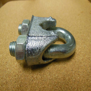 Wire Rope Clamp - Hot Dipped Galvanized • Hiawatha Fasteners