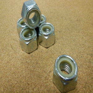 Stainless Steel Nylon Insert Lock Nut - Coarse Thread
