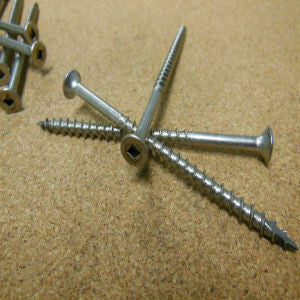 Stainless Steel - Square Drive Deck Screws