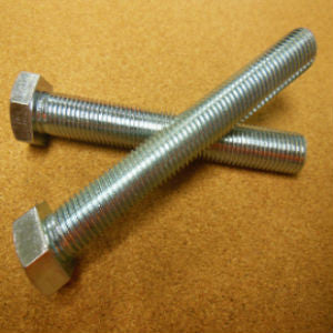 5/8-11 Grade 5 Hex Bolt - Zinc Coarse Thread • Hiawatha Fasteners